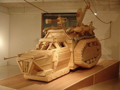 sculpture in wood