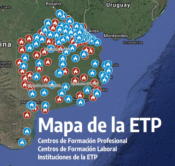 Mapa de la ETP