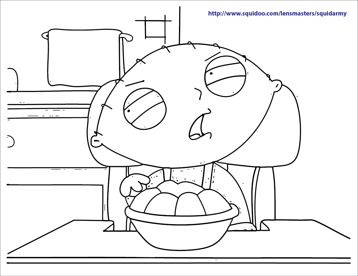 family guy coloring pages 3