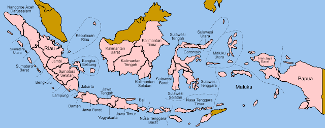  Provinsi di indonesia