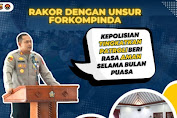 Rakor dengan Unsur Forkompinda, Kapolres Lhokseumawe : Kepolisian Akan Berikan Rasa Aman Selama Bulan Ramadhan 1444 H