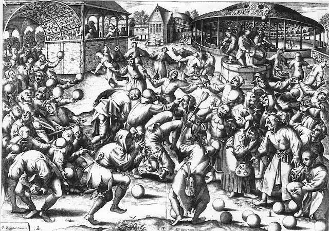 La fiesta de los locos de Pieter Bruegel el Viejo.