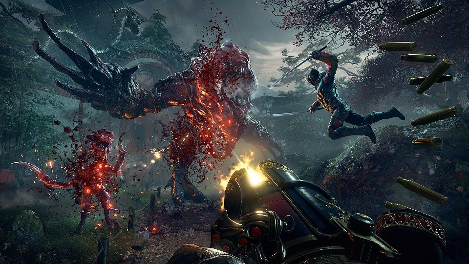 Shadow Warrior 2, Shadow Warrior, слэшер, шутер, игра, slasher, FPS, Devolver Digital, Flying Wild Hog