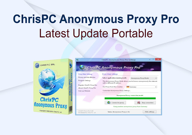 ChrisPC Anonymous Proxy Pro Latest Update Portable