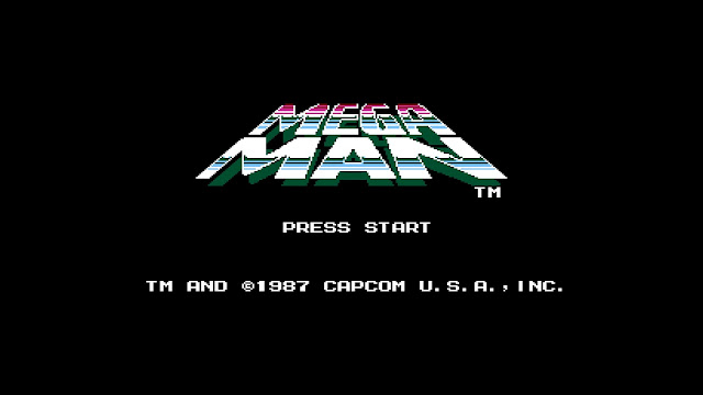 Mega Man title screen