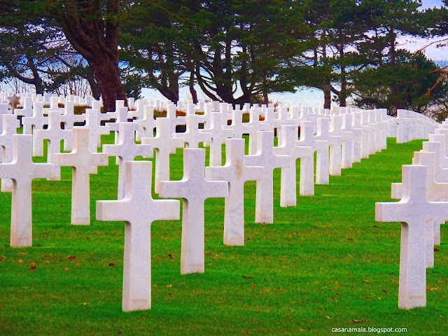 cemitério memorial americano normandia