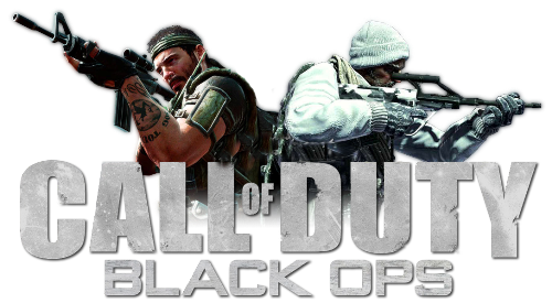 black ops logo. call of duty lack ops logo