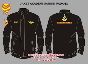 JAKET PESANAN AKADEMI PELAYARAN PADANG