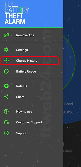 Battery Life Monitor app