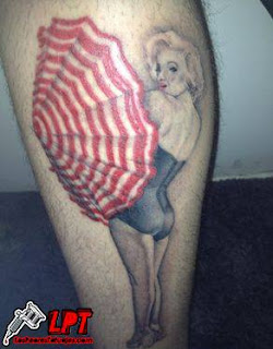 Los peores tatuajes de Marilyn Monroe