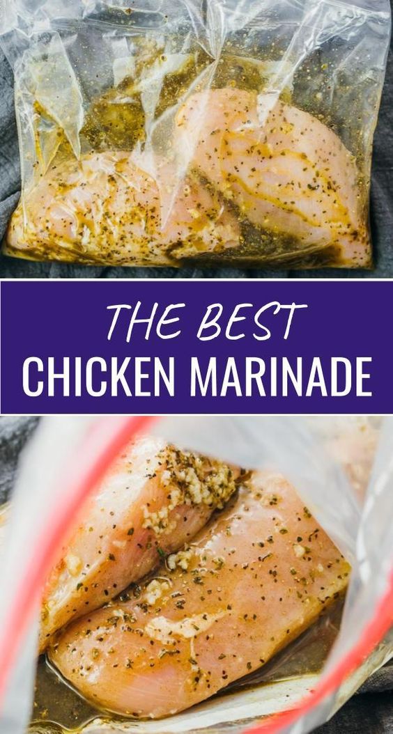 This is the best chicken marinade recipe, whether you're looking to marinate chicken for the grill or bbq, crockpot, or oven. It's very easy, quick, and simple to make, with Greek flavors and Italian inspired ingredients like olive oil, lemon, herbs, and garlic. It's also healthy, keto, low carb, paleo, and whole 30. After marinating, I make oven baked chicken breasts with zucchini and tomatoes for a Mediterranean homemade meal. #lowcarb #keto #healthy #paleo#dinner