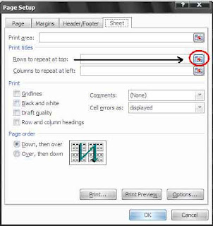 Mencetak Kop Berulang Pada Excel 2007