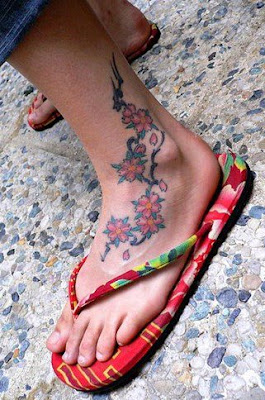 Foot tattoo