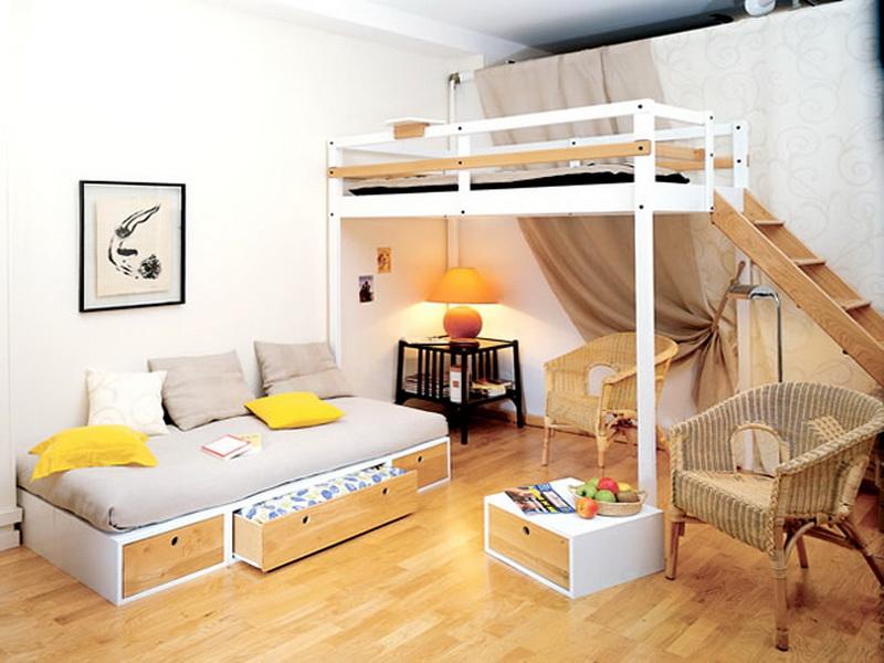 Cute Ideas  For Decorating Small  Bedrooms  Or Studio Type 