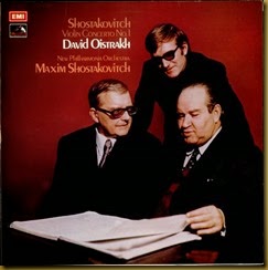 Shostakovich Concierto para violin 1 Oistrakh EMI