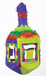 Dreidel pinata for your Hanukkah party