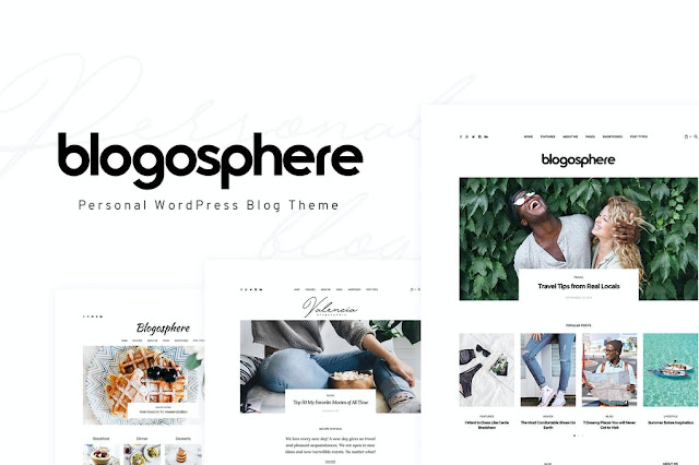 Download Gratis Blogosphere - Multipurpose Blogging Theme