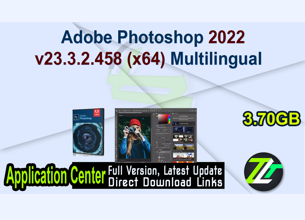 Adobe Photoshop 2022 v23.2.2.325 (x64) + Fix