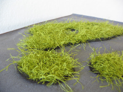 faux moss ottoman