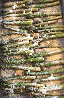 Garlic Parmesan Asparagus: Savory Sweet and Satsifying