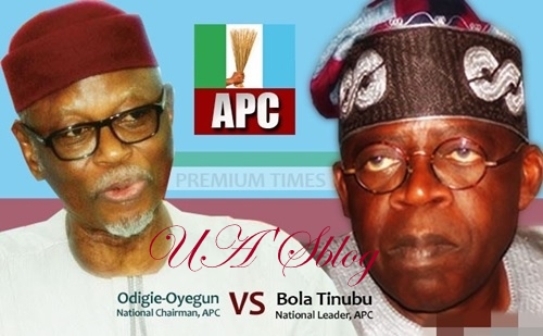 You're Sabotaging My Assignment - Tinubu Blasts Oyegun In Scathing Letter As APC Crisis Worsens