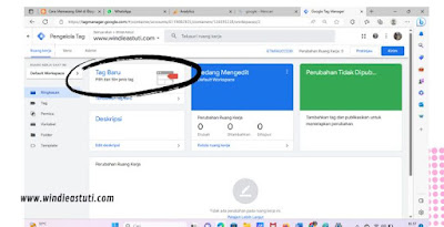 ruang kerga google tag Manager