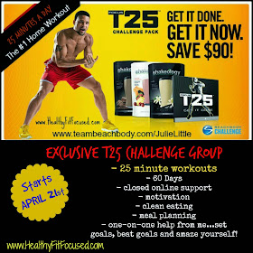 T25 Summer Slim Down Challenge