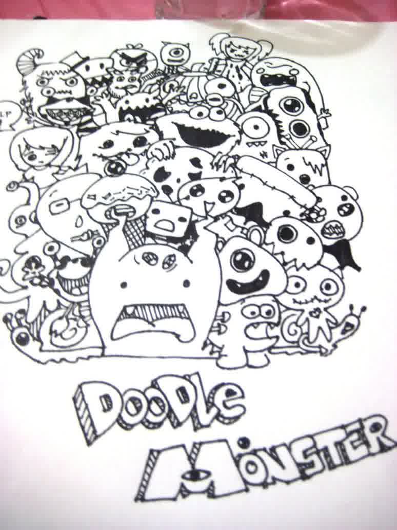 Kumpulan Doodle Art Lucu Dan Menarik Fro Gram