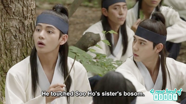 rumors about ban ryu and so hoo sister - Hwarang: Episode 8