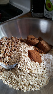 Brown Sugar and Cinnamon Granola, featured at Encouraging Hearts and Home Blog Hop!
