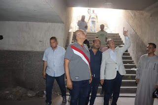 محافظ القليوبية يتفقد نفق الزراعة بحي غرب شبرا الخيمة