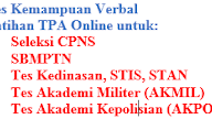 Tes Kemampuan Verbal