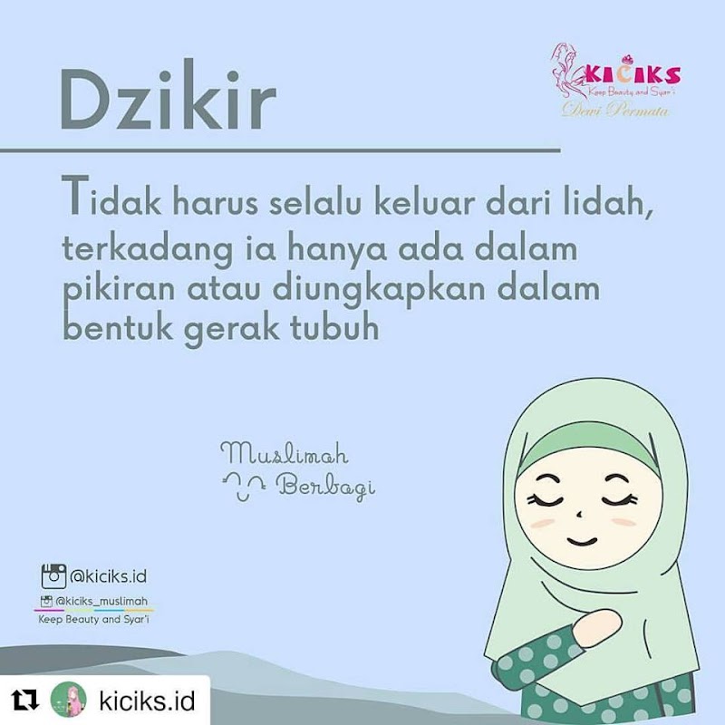 10+ Terbaru Gambar Kartun Hijab Dan Kata Bijak