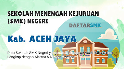 Daftar SMK Negeri di Kab. Aceh Jaya Aceh