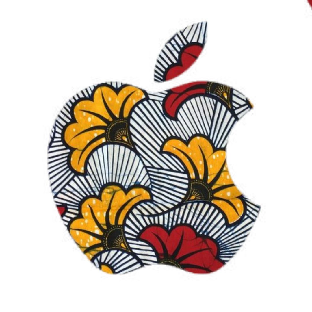 logo apple stylisé version africaine