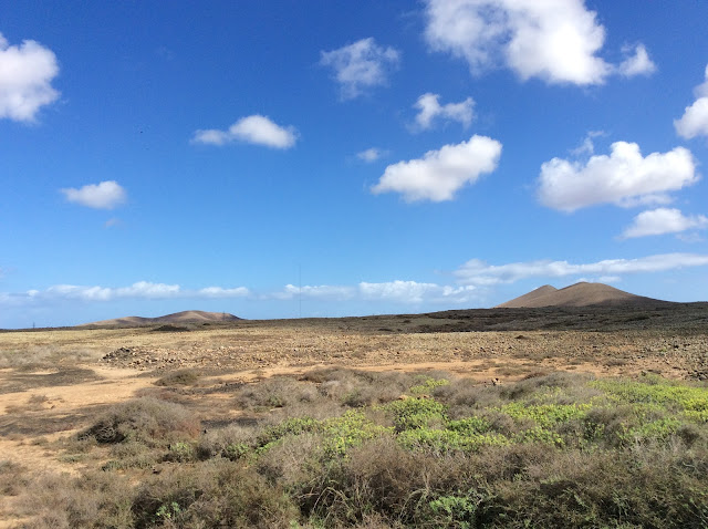 フエルテベントゥラ島（Fuerteventura）の砂漠地帯