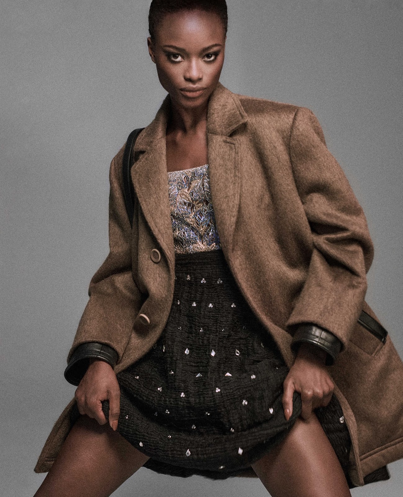 Mayowa Nicholas in Elle US September 2021 by Chris Colls