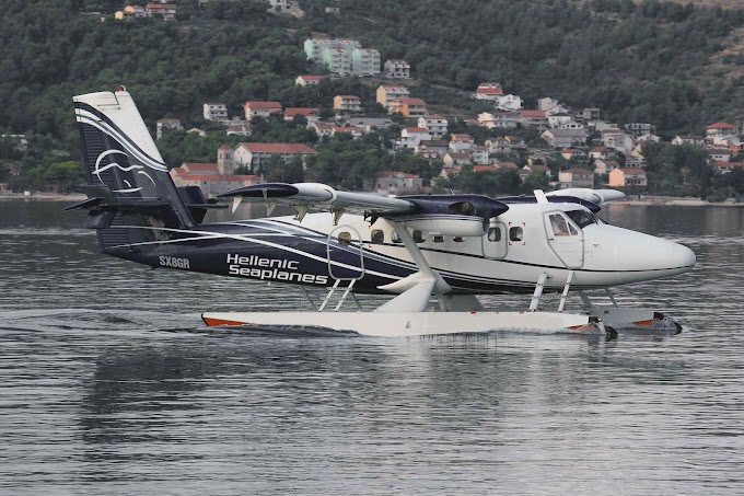 Τα αεροπλάνα της "Hellenic Seaplanes προσθαλασσώνονται στο Βόρειο Αιγαίο