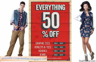 Free Printable Aeropostale Coupons