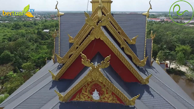 Vihara Dhamma Metta Arama di Pekanbaru Riau Yang Indah