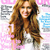 Miley Cyrus cover girl of Glamour Magazine - May 2009