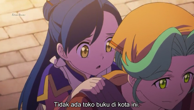 Honzuki no Gekokujou: Shisho ni Naru Tame ni wa Shudan wo Erandeiraremasen Episode 01 Subtitle Indonesia