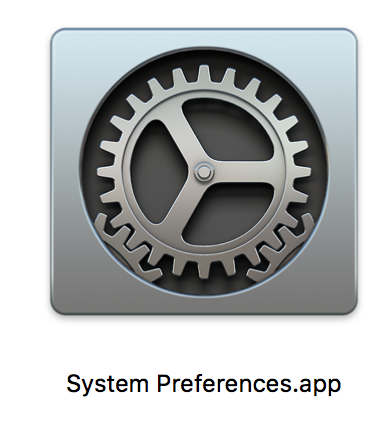 System Preferences icon
