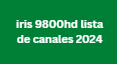 iris 9800hd lista de canales 2024