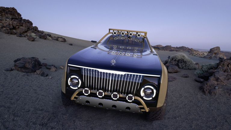 Mercedes Project Maybach Off-Road Coupe Concept Revealed