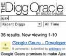 Digg Oracle Screenshot