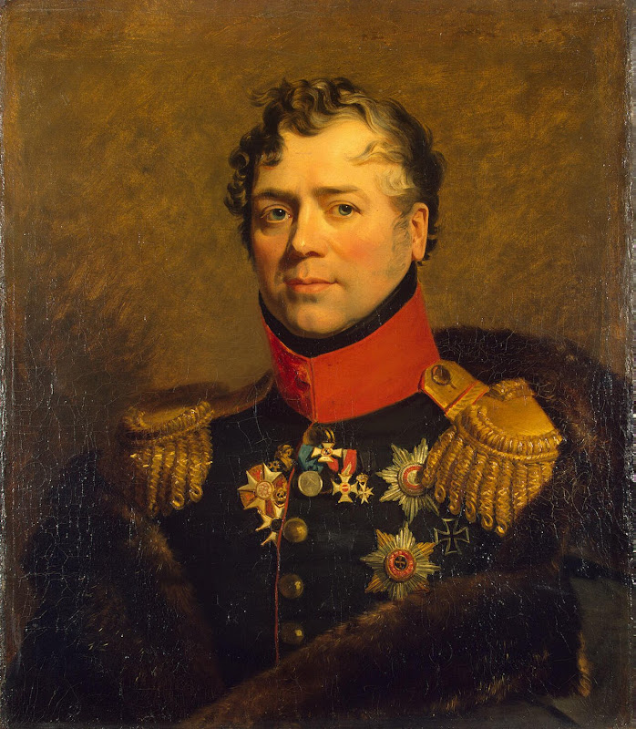 Portrait of Dmitry V. Golitsyn by George Dawe - History, Portrait Paintings from Hermitage Museum