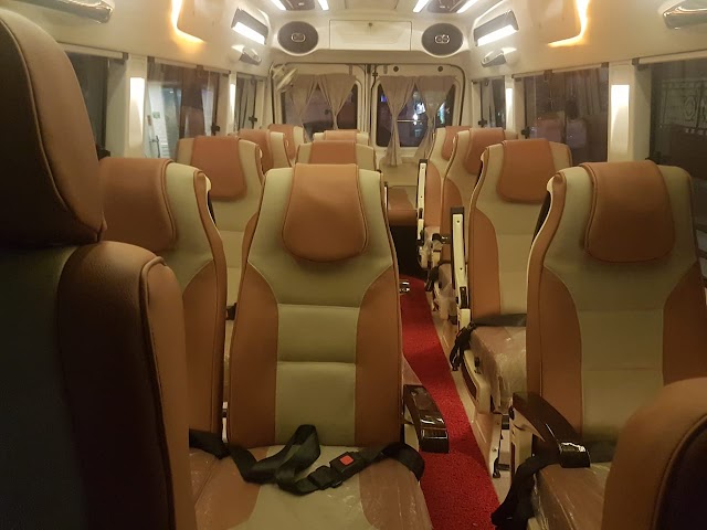 16 Seater Luxury Tempo Traveller Hire in Delhi Price Per km