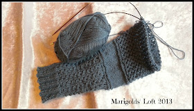 sleeve knitting