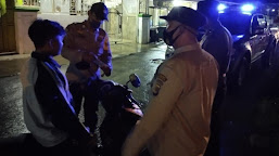 Polsek Pasekan Intensifkan Patroli KRYD Malam Minggu